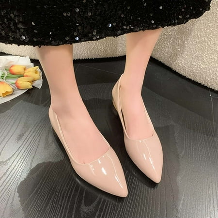 amlbb Women s Flat Pointed Toe Shoes Solid Color Casual Comfortable Low-heel Shoes on Clearance
amlbb Women s Flat Pointed Toe Shoes Solid Color Casual Comfortable Low-heel Shoes on Clearance