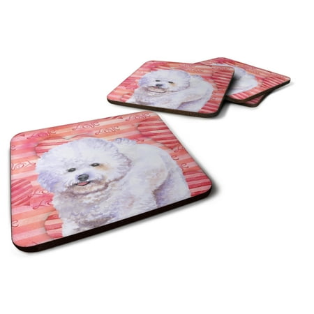 Carolines Treasures BB9735FC Bichon Frise Love Foam Coaster Set of 4 Red 3 1/2 x 3 1/2 multicolor
Carolines Treasures BB9735FC Bichon Frise Love Foam Coaster Set of 4 Red 3 1/2 x 3 1/2 multicolor