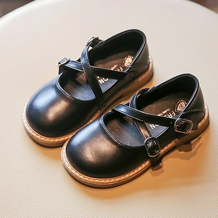 LYCAQL Toddler Shoes Fashion Four Seasons Children Casual Shoes Girls Round Toe Flat Sole Thick Sole Solid Double Buckle Girls Leopard Boots (Black 9 Toddler)
LYCAQL Toddler Shoes Fashion Four Seasons Children Casual Shoes Girls Round Toe Flat Sole Thick Sole Solid Double Buckle Girls Leopard Boots (Black 9 Toddler)