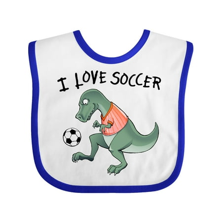 Inktastic I Love Soccer-Dinosaur in Orange Gift Baby Boy or Baby Girl Bib
Inktastic I Love Soccer-Dinosaur in Orange Gift Baby Boy or Baby Girl Bib