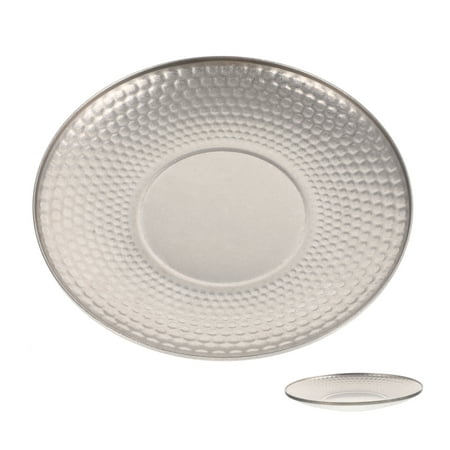 BESTONZON Stainless Steel Food Tray Dessert Plate Fruit Serving Tray Vintage Storage Plate
BESTONZON Stainless Steel Food Tray Dessert Plate Fruit Serving Tray Vintage Storage Plate