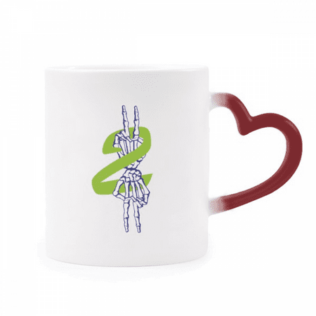Finger Bone Victory Celebration Heat Sensitive Mug Red Color Changing Stoneware Cup
Finger Bone Victory Celebration Heat Sensitive Mug Red Color Changing Stoneware Cup