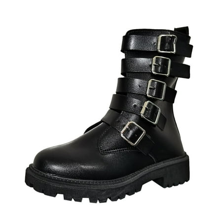 Qufokar Women Flip Flops Size 9 Women S Boots & Booties Wedge Ladies British Style Solid Color Leather Belt Buckle Side Zipper Thick Heel Short Boots
Qufokar Women Flip Flops Size 9 Women S Boots & Booties Wedge Ladies British Style Solid Color Leather Belt Buckle Side Zipper Thick Heel Short Boots