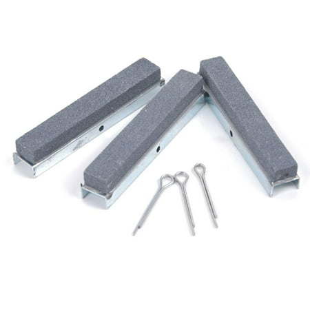 3Pcs 1-1/8\ 2\ 3\ 4\ Engine Cylinder Hone Shaft Replacement Stones Honing Tool