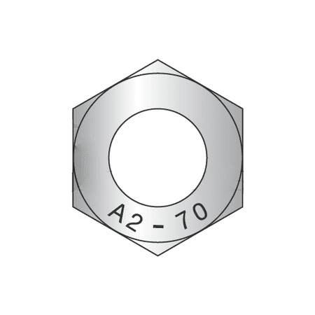 M18-2.5 Finished Hex Nuts / 18-8 Stainless Steel / DIN 934 (Quantity: 300)
