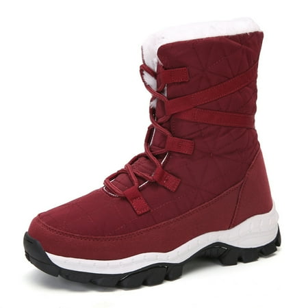 FarDo 1 Pair Outdoor Winter Women Mid-Calf Anti-slip Lace-up Comfortable Snow Boots
FarDo 1 Pair Outdoor Winter Women Mid-Calf Anti-slip Lace-up Comfortable Snow Boots