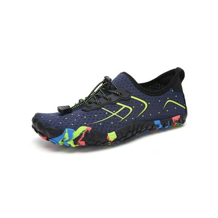 Ritualay Womens Mens Water Shoes Breathable Beach Swim Shoe Barefoot Aqua Socks Lightweight Sport Sneakers Surfing Gym Quick Dry Flats Blue 8.5
Ritualay Womens Mens Water Shoes Breathable Beach Swim Shoe Barefoot Aqua Socks Lightweight Sport Sneakers Surfing Gym Quick Dry Flats Blue 8.5