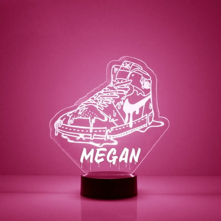 Personalized Night Light with Remote Custom Engraved LED Light Lamp w/ Your Name Shoe Nightlight w/16 Colors 4 Modes Battery or USB
Personalized Night Light with Remote Custom Engraved LED Light Lamp w/ Your Name Shoe Nightlight w/16 Colors 4 Modes Battery or USB