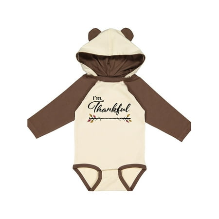 Inktastic Im Thankful- Thanksgiving with autumn branch Gift Baby Boy or Baby Girl Long Sleeve Bodysuit
Inktastic Im Thankful- Thanksgiving with autumn branch Gift Baby Boy or Baby Girl Long Sleeve Bodysuit