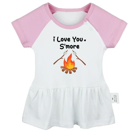 I Love You S more Bonfire Marshmallows Funny Dresses For Baby Newborn Babies Skirts Infant Princess Dress 0-24M Kids Graphic Clothes (Pink Raglan Dresses 6-12 Months)
I Love You S more Bonfire Marshmallows Funny Dresses For Baby Newborn Babies Skirts Infant Princess Dress 0-24M Kids Graphic Clothes (Pink Raglan Dresses 6-12 Months)
