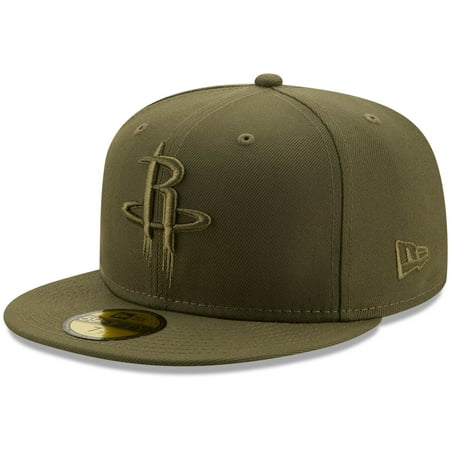 

Men s New Era Olive Houston Rockets Color Pack 59FIFTY Fitted Hat