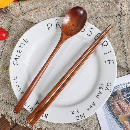Oxodoi Wooden Flatware Tableware Cutlery Set Travel Utensils Reusable Flatware Wooden Fork Spoon Chopsticks Utensil Tools Soup-Teaspoon Tableware
Oxodoi Wooden Flatware Tableware Cutlery Set Travel Utensils Reusable Flatware Wooden Fork Spoon Chopsticks Utensil Tools Soup-Teaspoon Tableware