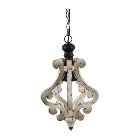 13 Inch 1 Light Chandelier Classic Fir Wood Scrollwork Iron White Black Saltoro Sherpi
13 Inch 1 Light Chandelier Classic Fir Wood Scrollwork Iron White Black Saltoro Sherpi