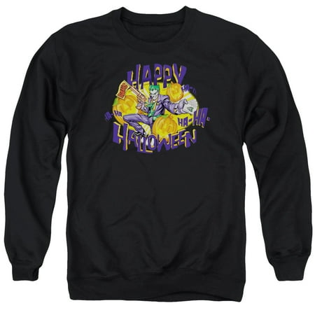 Batman - Ha Ha Halloween - Crewneck Sweatshirt - Large