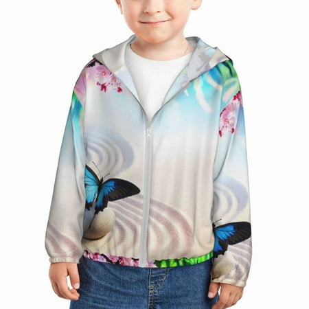 Goofa Butterfly In Blossoms Zen Printed Kids Zip-Up Hoodie Girls Boys UPF50+ Sun Protection Jacket Hooded Cooling Shirt-3 Years
Goofa Butterfly In Blossoms Zen Printed Kids Zip-Up Hoodie Girls Boys UPF50+ Sun Protection Jacket Hooded Cooling Shirt-3 Years