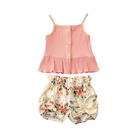 Sunisery Toddler Girl 2Pcs Outfits Sleeveless Bowknot Strap Crop Top+Polka Dot Shorts Clothes
Sunisery Toddler Girl 2Pcs Outfits Sleeveless Bowknot Strap Crop Top+Polka Dot Shorts Clothes