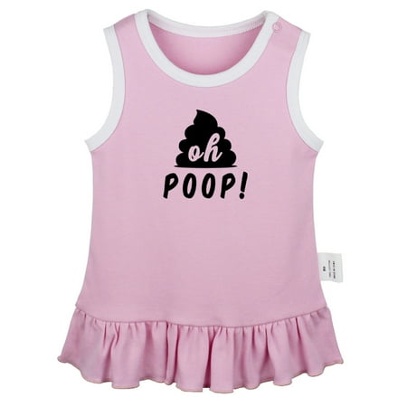 Oh Poop! Funny Dresses For Baby Newborn Babies Skirts Infant Princess Dress 0-24M Kids Graphic Clothes (Pink Sleeveless Dresses 0-6 Months)
Oh Poop! Funny Dresses For Baby Newborn Babies Skirts Infant Princess Dress 0-24M Kids Graphic Clothes (Pink Sleeveless Dresses 0-6 Months)