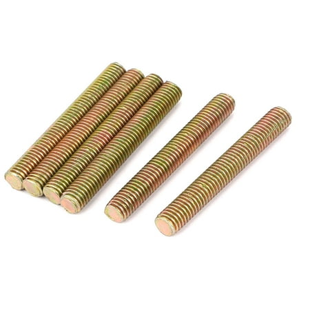 Unique Bargains M8x60mm Metal Full Thread Threaded Rod Bar Studs Bronze Tone 6pcs
Unique Bargains M8x60mm Metal Full Thread Threaded Rod Bar Studs Bronze Tone 6pcs