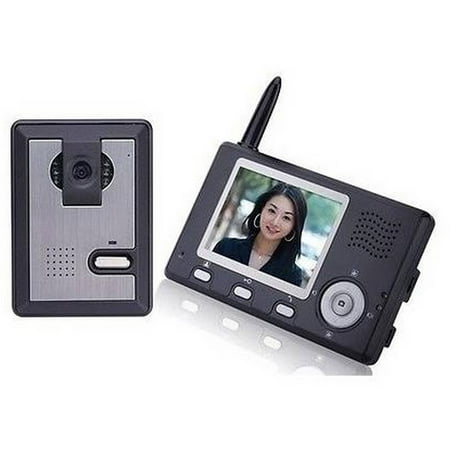Aleko LM162 3.5 Display Intercom Wireless Video Door Phone System