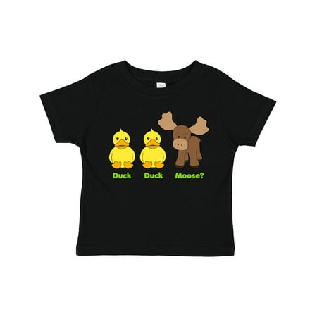 Inktastic Duck Duck Moose Gift Toddler Boy or Toddler Girl T-Shirt