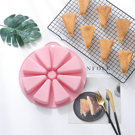Yayiaclooher 8-slice Silicone Cake Mold Muffin Chocolate Cookie Baking Mould Ice Mould
Yayiaclooher 8-slice Silicone Cake Mold Muffin Chocolate Cookie Baking Mould Ice Mould