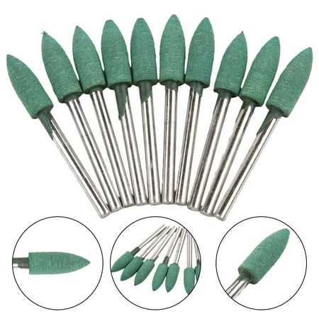 10Pcs 3×6mm Cone Rubber Grinding Head Rotary Polishing Tool Rotary Grinding Head
10Pcs 3×6mm Cone Rubber Grinding Head Rotary Polishing Tool Rotary Grinding Head