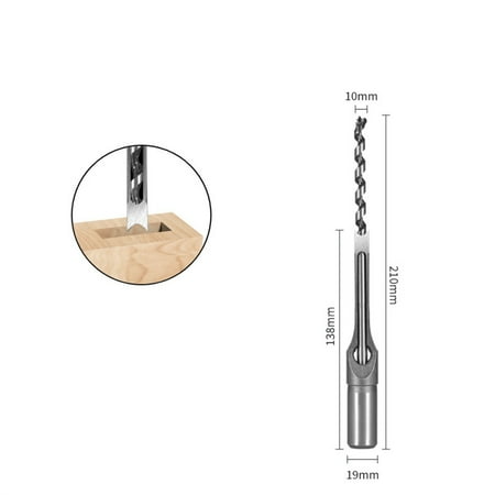 1PC Tenon Mortise Woodworking HSS Drill Bits Square Auger Mortising Chisel Drill
1PC Tenon Mortise Woodworking HSS Drill Bits Square Auger Mortising Chisel Drill