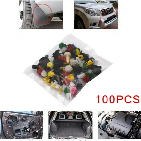 100* Car Plastic Rivet Fasteners Clips Push Pin Bumper Fender Panel Accessories
100* Car Plastic Rivet Fasteners Clips Push Pin Bumper Fender Panel Accessories