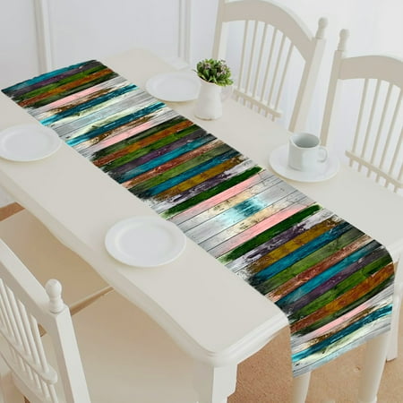 ABPHQTO Grungy Wood Table Runner Placemat Tablecloth For Home Decor 14x72 Inch
ABPHQTO Grungy Wood Table Runner Placemat Tablecloth For Home Decor 14x72 Inch