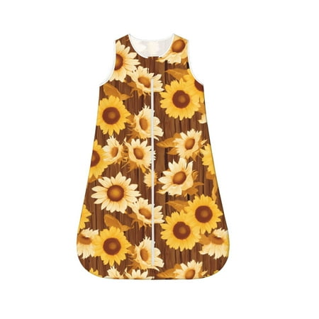 Yiaed Vintage Wood Grain Sunflower B Print Baby Sleep Sack Sleeveless Baby Sleeping Bag Toddler 2-Way Zipper Wearable Blanket for Infant Toddler Newborn-Large
Yiaed Vintage Wood Grain Sunflower B Print Baby Sleep Sack Sleeveless Baby Sleeping Bag Toddler 2-Way Zipper Wearable Blanket for Infant Toddler Newborn-Large