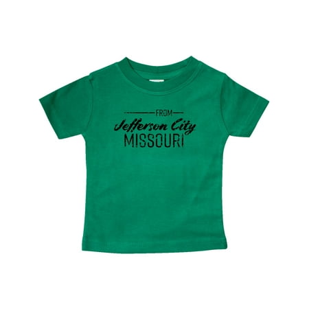 Inktastic From Jefferson City Missouri in Black Distressed Text Gift Baby Boy or Baby Girl T-Shirt
Inktastic From Jefferson City Missouri in Black Distressed Text Gift Baby Boy or Baby Girl T-Shirt