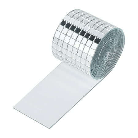 THRENS Self Stick Mini Mosaic Square Glass Decorative Craft Mirror Tiles DIY Accessory Removable Waterproof Party Mirror Stickers for Walls Ceiling and Art Collage (100x4cm)
THRENS Self Stick Mini Mosaic Square Glass Decorative Craft Mirror Tiles DIY Accessory Removable Waterproof Party Mirror Stickers for Walls Ceiling and Art Collage (100x4cm)