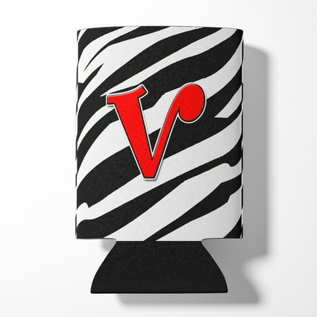 Carolines Treasures CJ1024-VCC Letter V Initial Monogram - Zebra Red Can or Bottle Hugger Can Hugger multicolor
Carolines Treasures CJ1024-VCC Letter V Initial Monogram - Zebra Red Can or Bottle Hugger Can Hugger multicolor