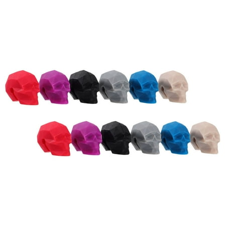 12 Pcs Creative Styling Silicone Wine Glass Markers Wine Glass Markers (Assorted Color)
12 Pcs Creative Styling Silicone Wine Glass Markers Wine Glass Markers (Assorted Color)