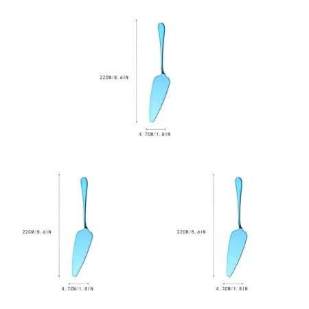 Widealiff 3pcs stainless steel triangle golden toothed cake spatula cooking pizza spatula cake cheese spatula
Widealiff 3pcs stainless steel triangle golden toothed cake spatula cooking pizza spatula cake cheese spatula