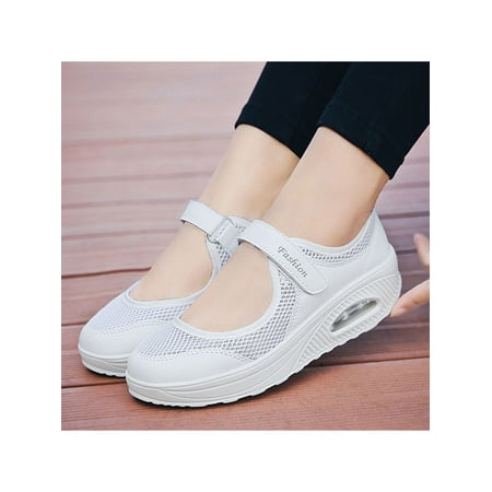 Fangasis Women Sneakers Sport Walking Shoe Air Cushion Shoes Womens Trainers Athletic Lightweight Mesh Sneaker White 4.5
Fangasis Women Sneakers Sport Walking Shoe Air Cushion Shoes Womens Trainers Athletic Lightweight Mesh Sneaker White 4.5