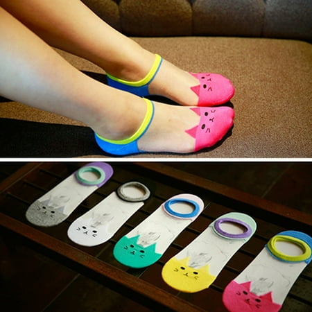 Women\ s Fashion Transparent Boat Socks Lovely Cat Shallow Summer Invisible Sock
Women\ s Fashion Transparent Boat Socks Lovely Cat Shallow Summer Invisible Sock