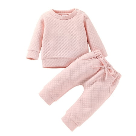 PatPat 2pcs Unisex Baby Boy Girl Solid Round Neck Long-sleeve Outfits Set Newborn Clothes Pajamas
PatPat 2pcs Unisex Baby Boy Girl Solid Round Neck Long-sleeve Outfits Set Newborn Clothes Pajamas