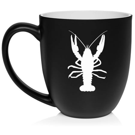 Lobster Ceramic Coffee Mug Tea Cup Gift for Her Him Friend Coworker Wife Husband (16oz Matte Black)
Lobster Ceramic Coffee Mug Tea Cup Gift for Her Him Friend Coworker Wife Husband (16oz Matte Black)