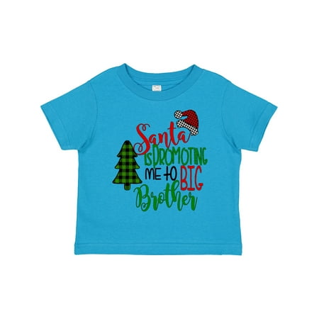 Inktastic Santa is Promoting Me to Big Brother Green Plaid Tree Gift Toddler Boy Girl T-Shirt
Inktastic Santa is Promoting Me to Big Brother Green Plaid Tree Gift Toddler Boy Girl T-Shirt