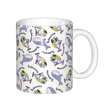 Yiaed Monkey Submarine Captain Print Ceramics Coffee Large Handle Design Extra Large Tea and Coffee Cup for Office and Home Mugs
Yiaed Monkey Submarine Captain Print Ceramics Coffee Large Handle Design Extra Large Tea and Coffee Cup for Office and Home Mugs