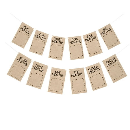 1pc Linen Pull Flag Photo Wall Layout Baby Photo Folder Pull Flag from 1-12 Months for Baby
1pc Linen Pull Flag Photo Wall Layout Baby Photo Folder Pull Flag from 1-12 Months for Baby