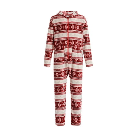 Pudcoco Christmas Family Romper Nightwear Snowflake Long Sleeve O-neck Hooded Jumpsuit
Pudcoco Christmas Family Romper Nightwear Snowflake Long Sleeve O-neck Hooded Jumpsuit