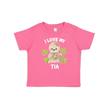 Inktastic Cute Sloth I Love My Tia with Green Leaves Gift Baby Boy or Baby Girl T-Shirt
Inktastic Cute Sloth I Love My Tia with Green Leaves Gift Baby Boy or Baby Girl T-Shirt