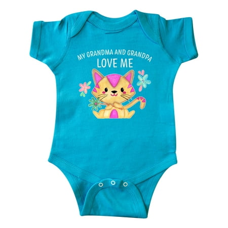 Inktastic My Grandma and Grandpa Love Me with Cute Kitten and Flowers Gift Baby Boy or Baby Girl Bodysuit
Inktastic My Grandma and Grandpa Love Me with Cute Kitten and Flowers Gift Baby Boy or Baby Girl Bodysuit