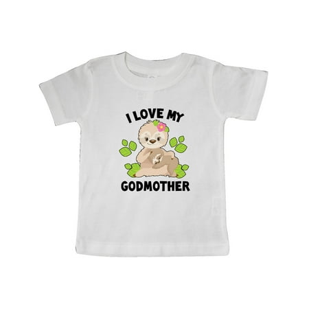 Inktastic Cute Sloth I Love My Godmother with Green Leaves Gift Baby Boy or Baby Girl T-Shirt
Inktastic Cute Sloth I Love My Godmother with Green Leaves Gift Baby Boy or Baby Girl T-Shirt