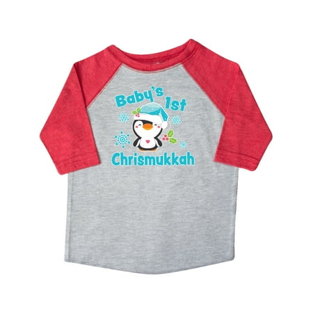 Inktastic Baby s 1st Chrismukkah with Cute Baby Penguin and Snowflakes Gift Toddler Boy or Toddler Girl T-Shirt
Inktastic Baby s 1st Chrismukkah with Cute Baby Penguin and Snowflakes Gift Toddler Boy or Toddler Girl T-Shirt