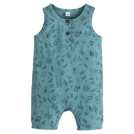 Toddler Girls Boys Sleeveless Cartoon Printed Romper Bodysuits Jumpsuit Newborn Infant Child Clothing Streetwear Kids Dailywear Outwear
Toddler Girls Boys Sleeveless Cartoon Printed Romper Bodysuits Jumpsuit Newborn Infant Child Clothing Streetwear Kids Dailywear Outwear