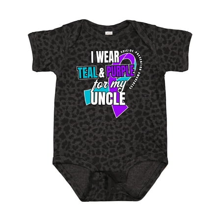 Inktastic Suicide Prevention I Wear Teal and Purple for My Uncle Gift Baby Boy or Baby Girl Bodysuit
Inktastic Suicide Prevention I Wear Teal and Purple for My Uncle Gift Baby Boy or Baby Girl Bodysuit