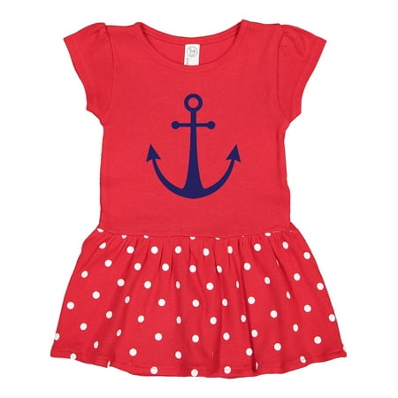 Inktastic Anchor Nautical Gift Toddler Girl Dress